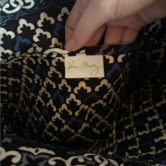 Vera Bradley Canterberry Cobalt Tote NWT - Picture 7 of 7